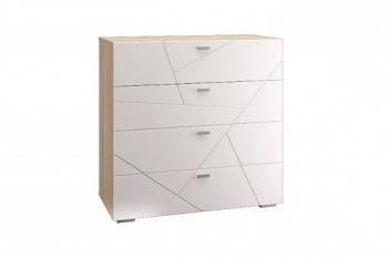 Дуб сонома светлый/Белый