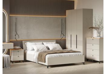 Двуспальная кровать Woodville Ника 160х200 с основанием