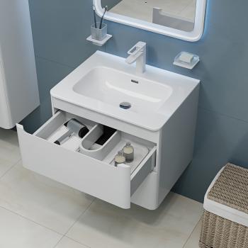 Тумба с умывальником подвесная IDDIS Edifice 60 см