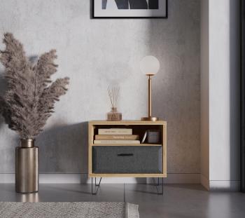 Тумба прикроватная БРВ Мебель GRACE KOM1S