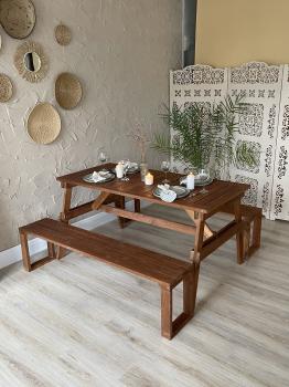 Скамья садовая Мебельторг Дятел арт.G-007-OAK