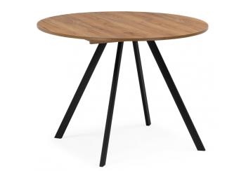 дуб крафт золотой / черный матовый