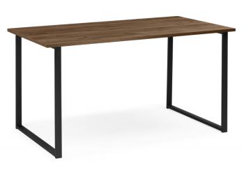 дуб крафт табачный / черный матовый