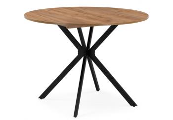 дуб крафт золотой / черный матовый