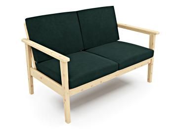 Сосна/Велюр зеленый