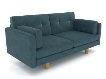 Голубой велюр