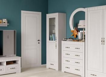 Шкаф-витрина МебельГрад Прованс гостиная