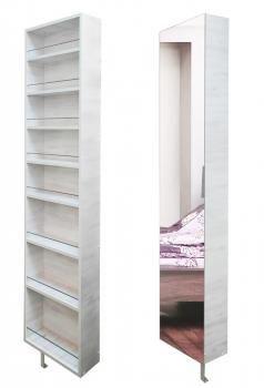 Поворотный зеркальный шкаф Shelf Драйв Шелф