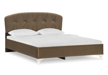 коричневый велюр ажур 22