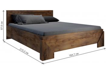 Двуспальная кровать Woodville Саманта 160х200
