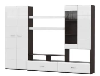 Венге/Белый Глянец