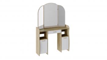 Дуб сонома/Белый