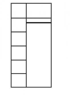 Шкаф Анрэкс 2D OSKAR