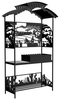 Мангал Просто Огонь Дикий Запад Лайт М60