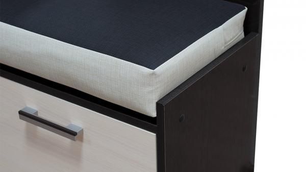 Тумба ТриЯ Т2 «Арт (мини)» Венге Цаво/Дуб Белфорт