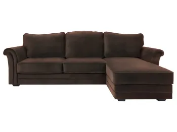 Диван ОГОГО Sydney темно-коричневый