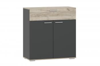 Антрацит/Дуб Крафт Серый