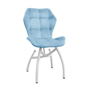 небесно-серый/белые ножки