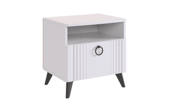 белое дерево/белый матовый