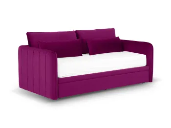 черный, фиолетовый, Ткань Italia 24