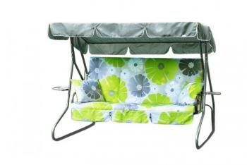 Каркас серый/Разноцветный рис.цветы