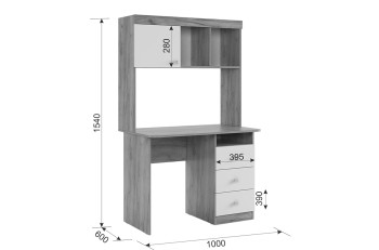 Детский гарнитур Мебельсон Форсаж К2