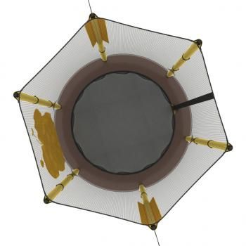 Батут UNIX line 4.6 ft BEE TR46BEE