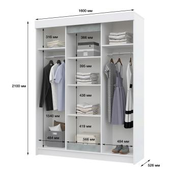 Шкаф-купе Горизонт Victor