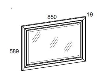 Зеркало навесное Анрэкс VALENCIA 86