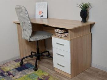 Стол Империал Гарвард эргономик 130 3ящ ЛВ