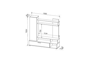 Готовая гостиная Woodville Nigel