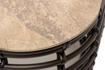 Журнальный столик из искусственного ротанга 4sis Ницца