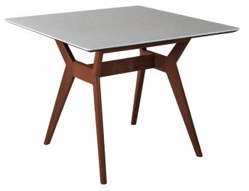 Мрамор Бьянко/Темный орех