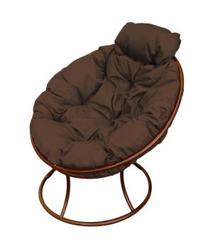 коричневая подушка