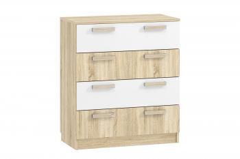 Белый/Дуб Сонома