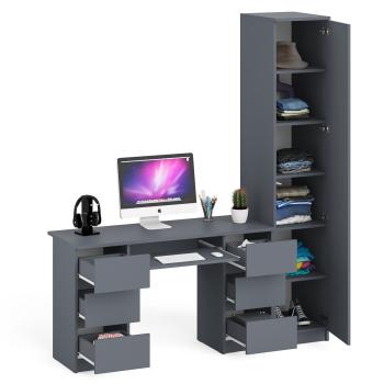 Стол компьютерный СВК Мори МС-2 + Пенал МШ400.1