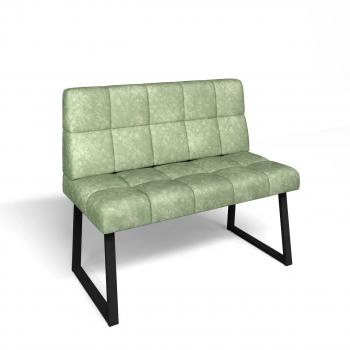 Велюр мохито/Черный муар