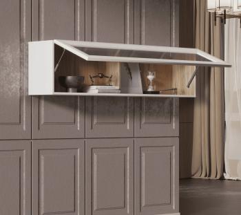 Шкаф навесной БРВ Мебель MALTA B136-SFW1W/15 со стеклом