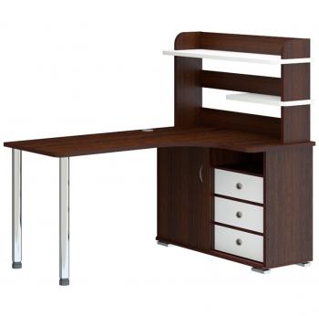 Венге/Белый жемчуг/Венге Правосторонний