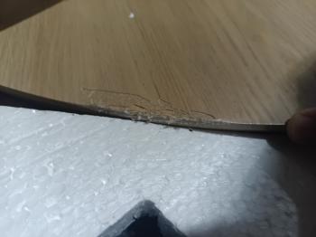 Стол обеденный Морган Дуб янтарный (У)