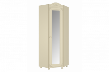 Шкаф угловой Компасс (Compass) АС-522К плюс с короной с зеркалом