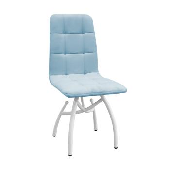 небесно-серый/белые ножки