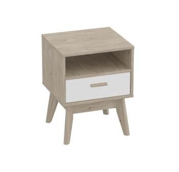 дуб натуральный светлый/белый матовый