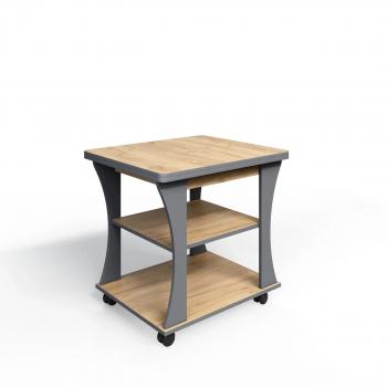 Дуб золотой крафт/Серый