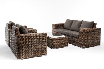 Лаунж-зона из искусственного ротанга 4sis Палермо