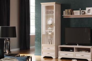 Шкаф-витрина Кураж Сиена