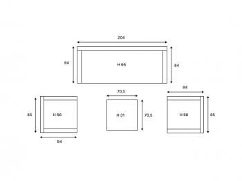 Комплект ROYAL FAMILY KARL