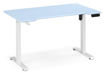 голубой / белый