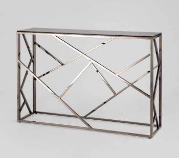 Стекло smoke/Сталь тёмный хром