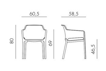 Стул-кресло NARDI Net